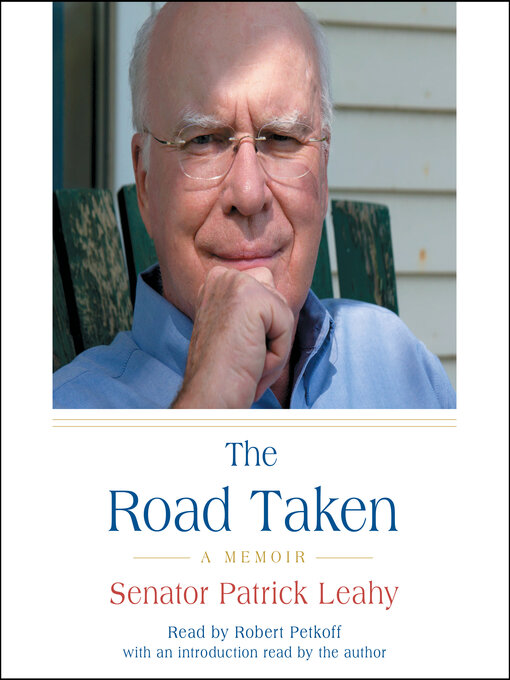 Title details for The Road Taken by Patrick Leahy - Wait list